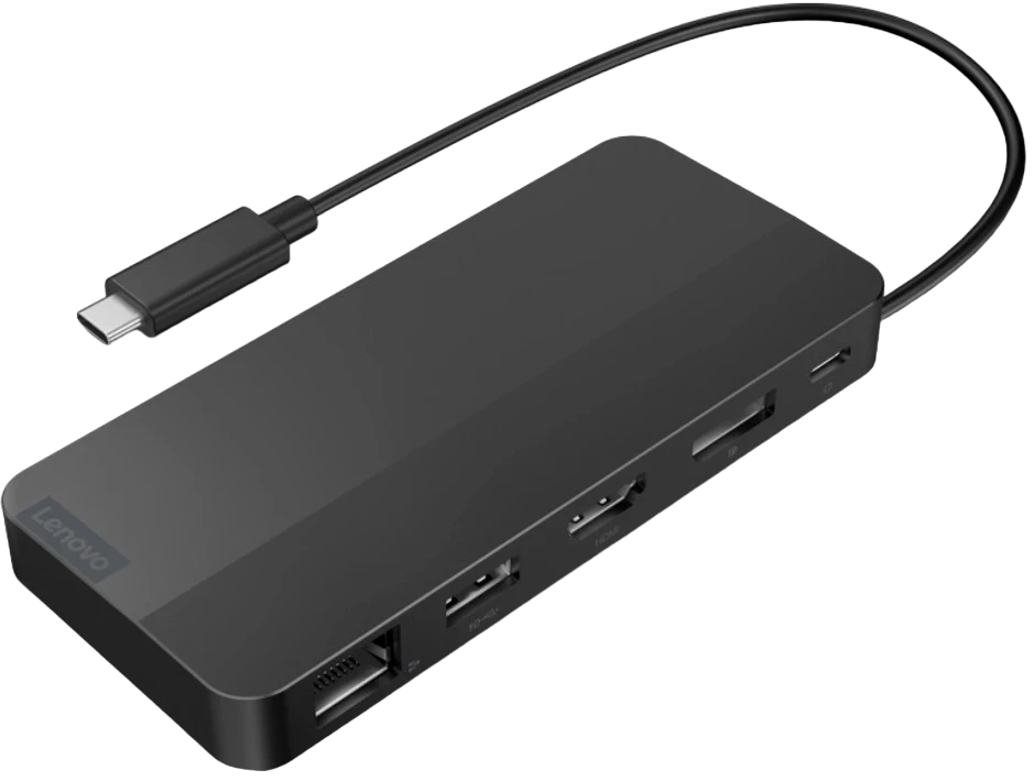 Док-станция Lenovo USB-C Dual Display Travel Dock (40B90100EU)