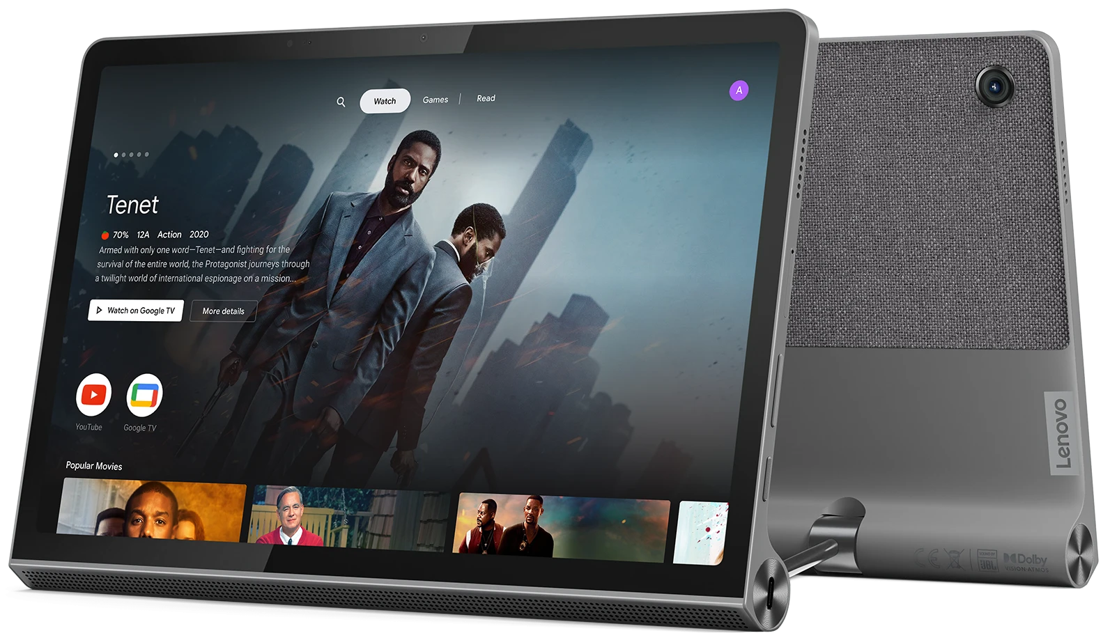 Планшет Lenovo Yoga Tab 11 Storm Grey (ZA8X0008RU)